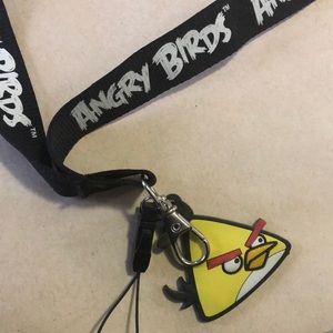 Angry birds lanyard